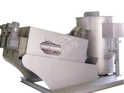 Multi-disc screw sludge dewatering press/Multi-disc screw sludge dewatering machine