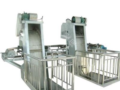 XCG type rotary coarse grille decontamination machine