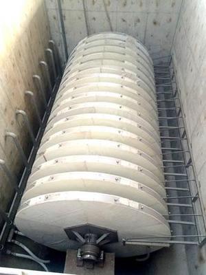 Fiber rotary disc filter