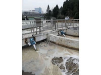 螺旋曝气机用于四川城市污水项目